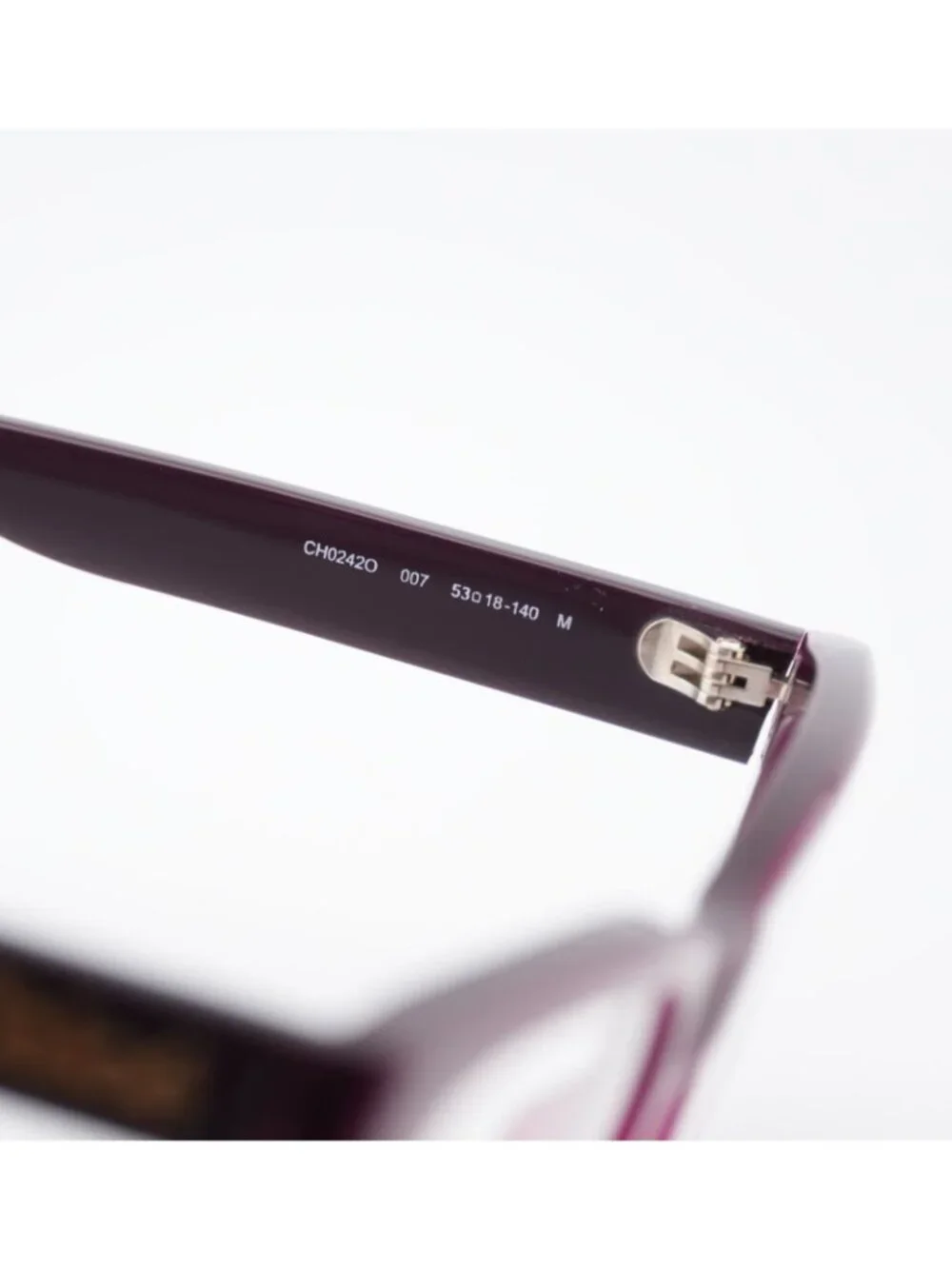 Chloe CH0242O 007 Eyeglasses Bordeaux 53mm Square Frame
